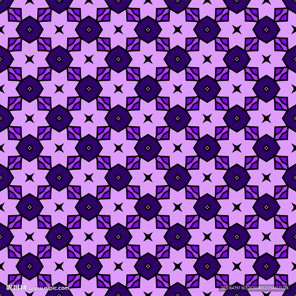 紫色几何图案底纹背景