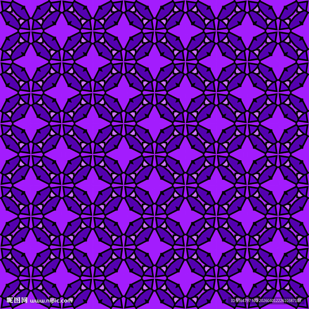 紫色几何图案背景纹理