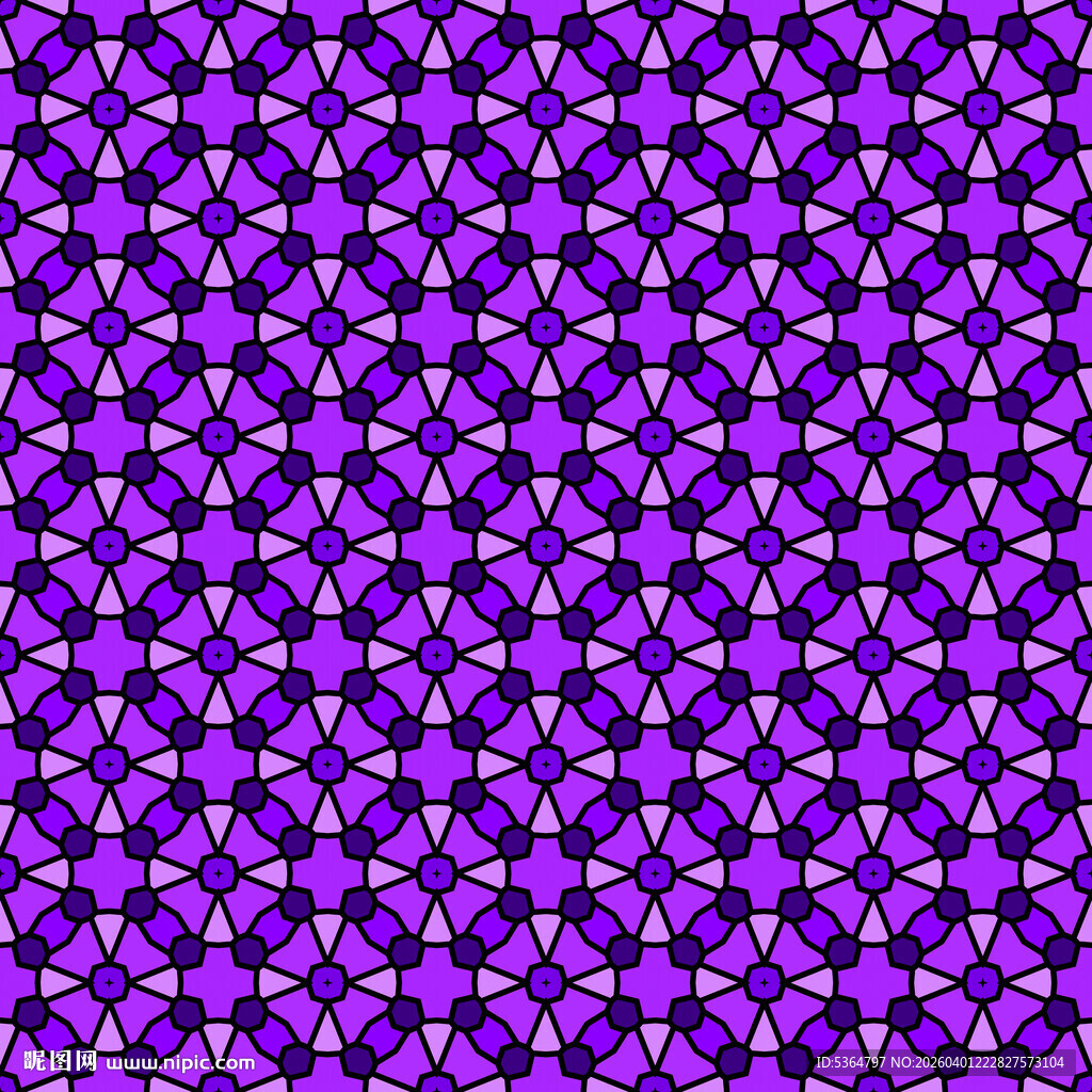 紫色几何图案背景纹理