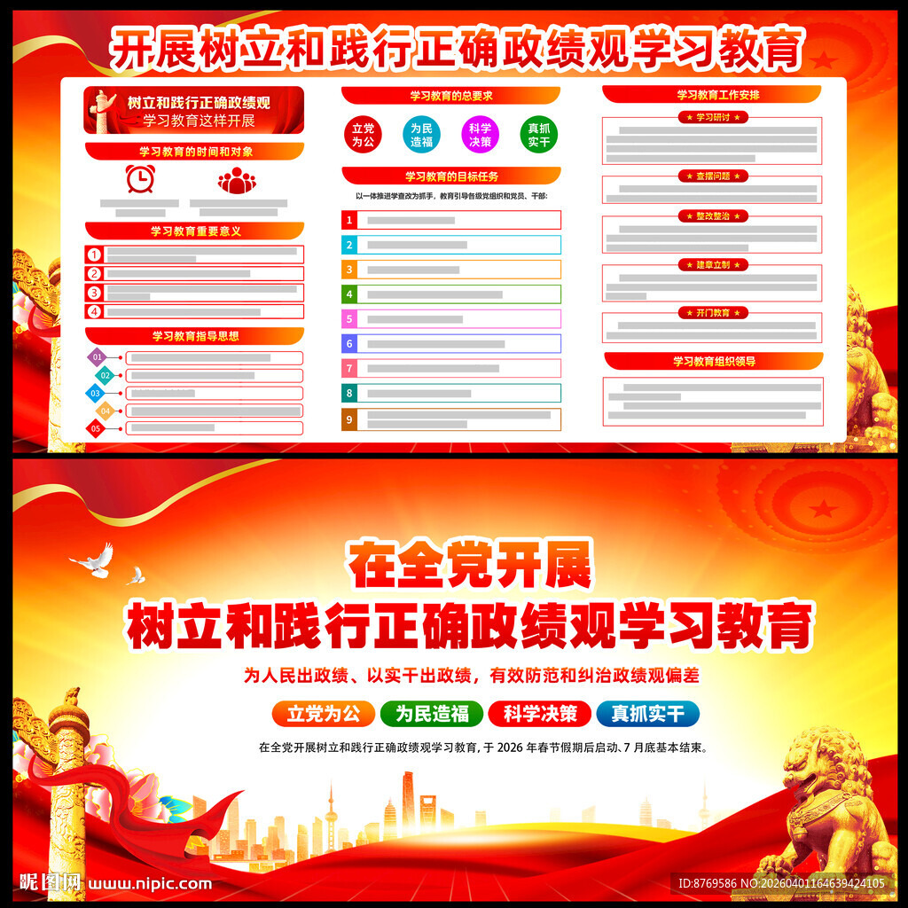 树立和践行正确政绩观