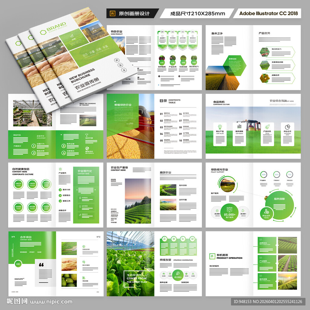 农业科技画册