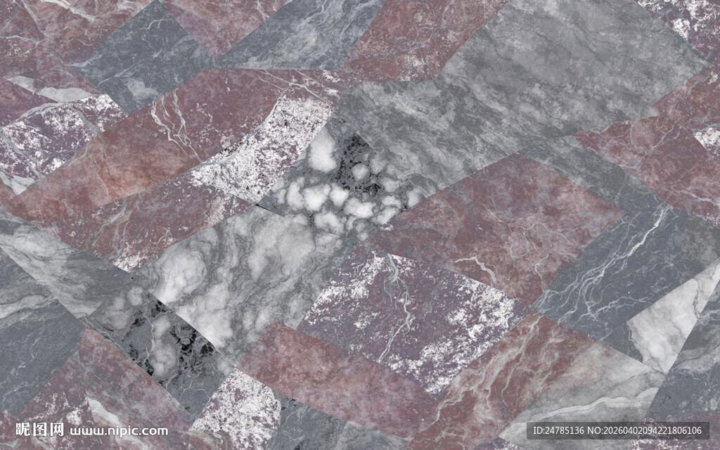 大理石拼花纹理