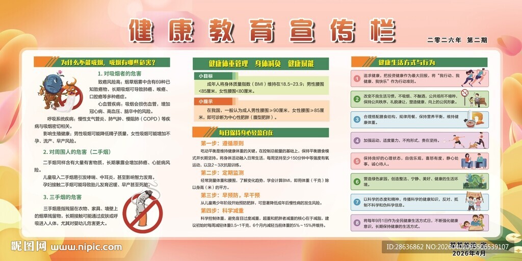 健康教育宣传栏