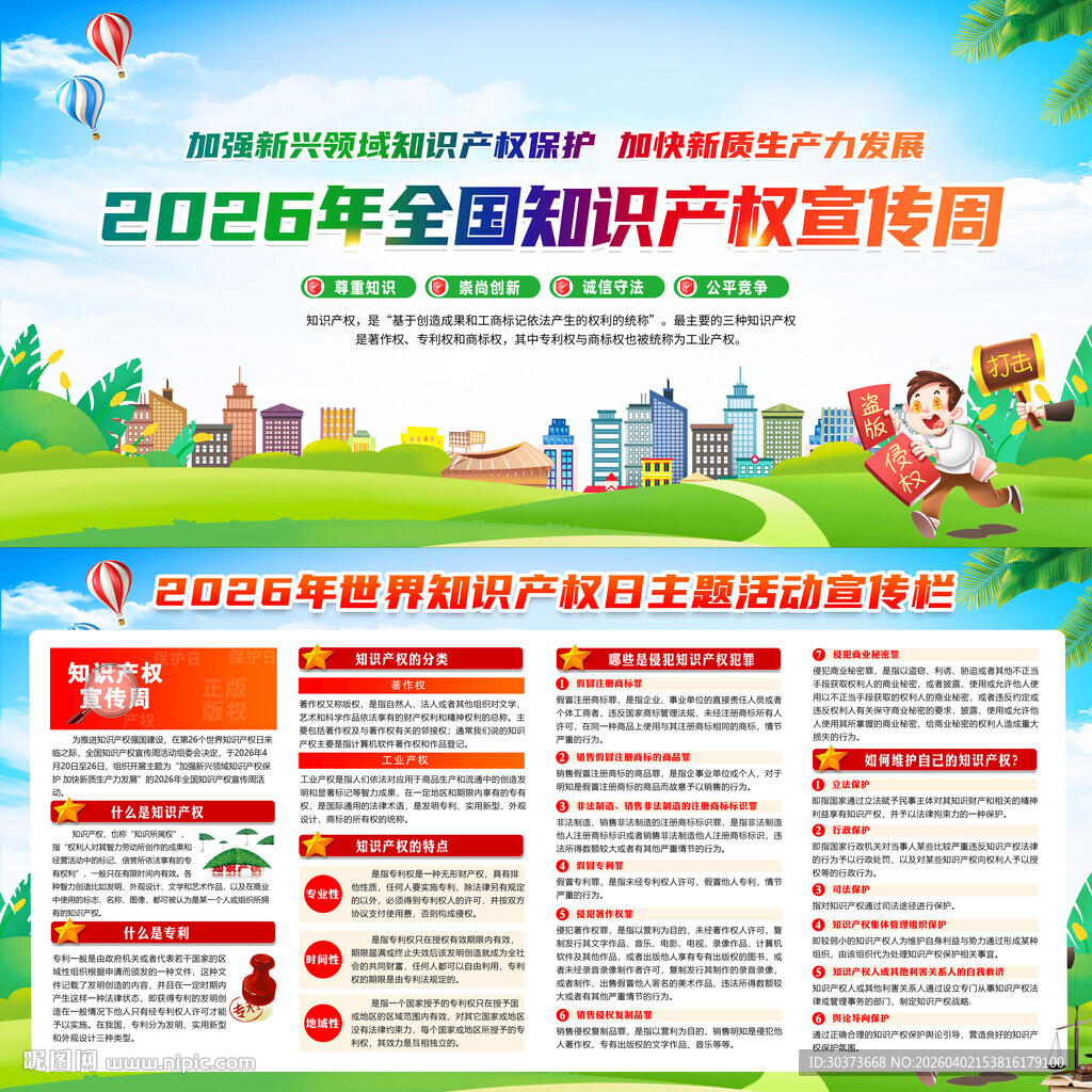 2026年全国知识产权宣传周