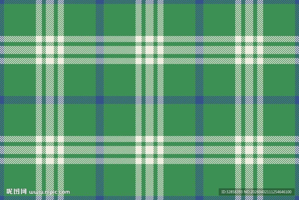 绿色格子图案纹理背景