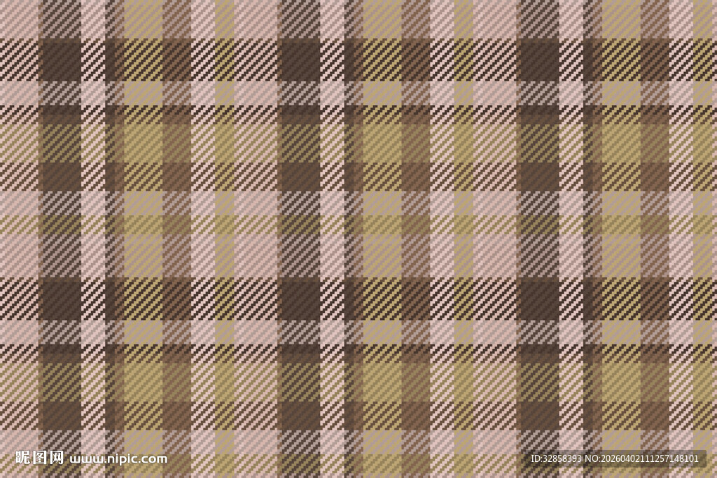 格子图案布料纹理