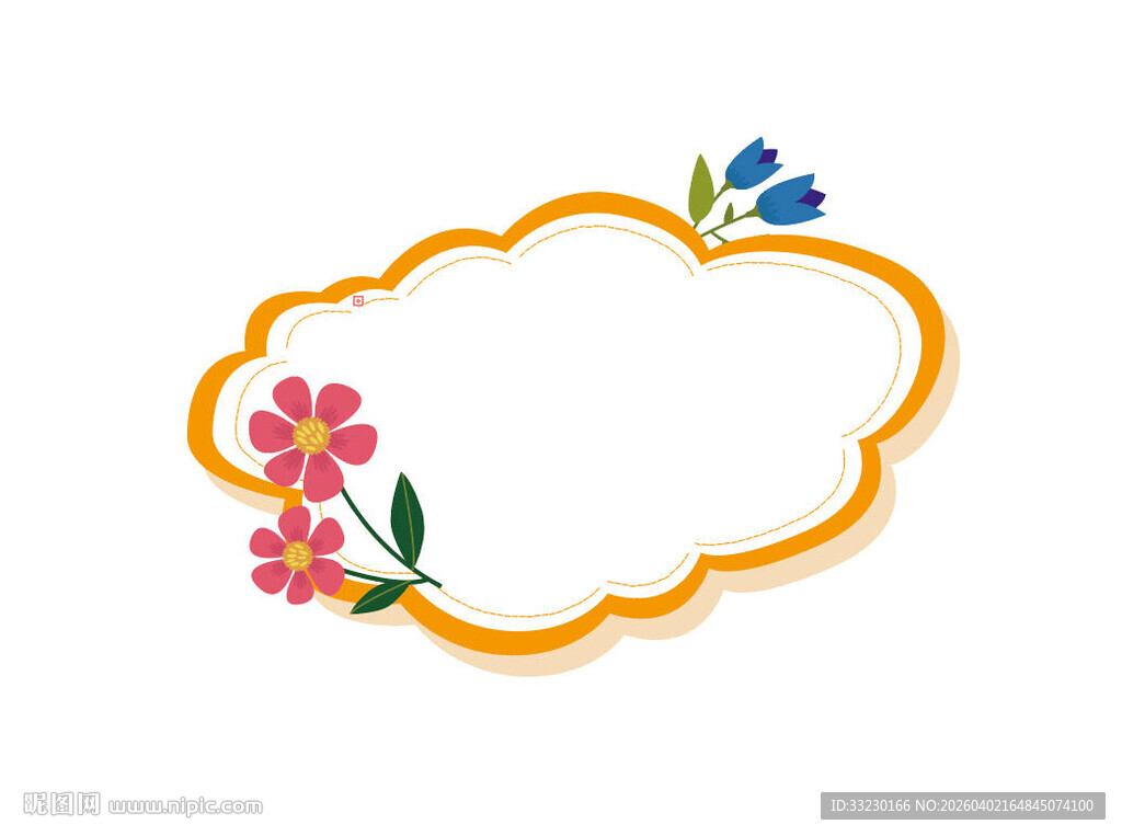 卡通云朵造型图案