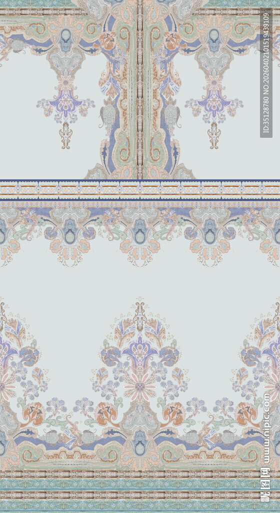 古典花纹装饰图案