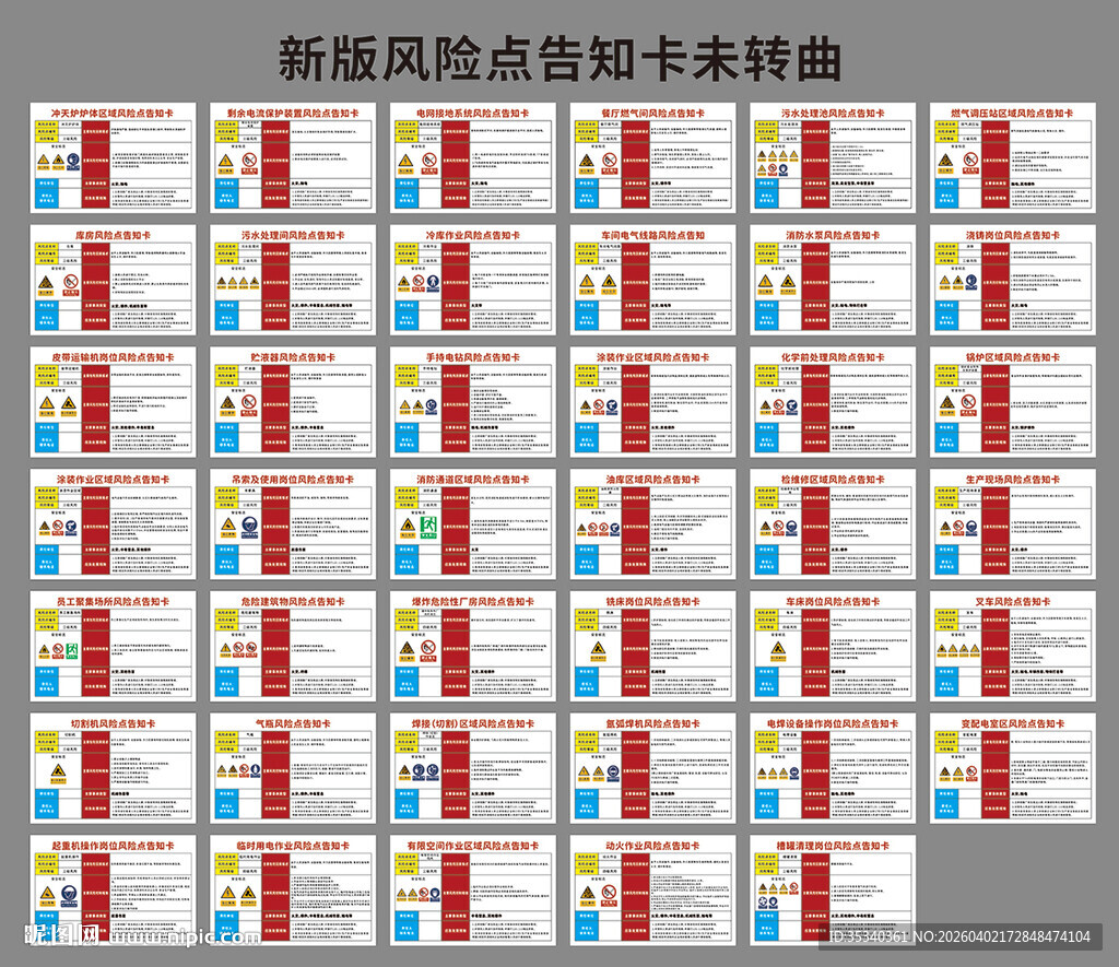 新版风险点告知卡