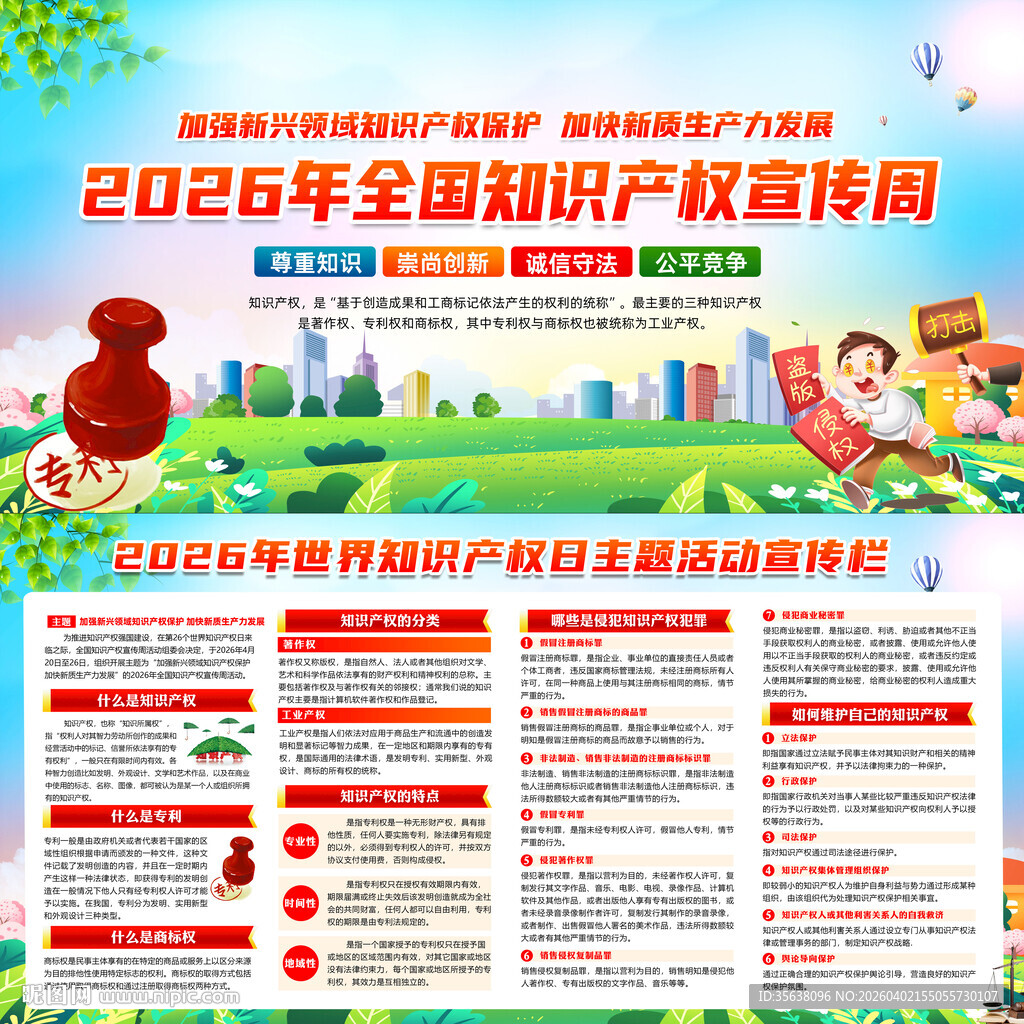 2026年全国知识产权宣传周