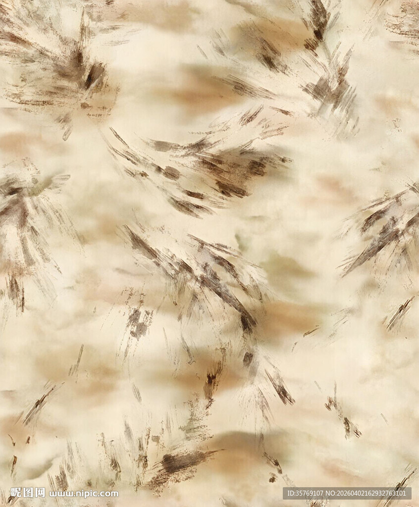 复古风羽毛纹理图案