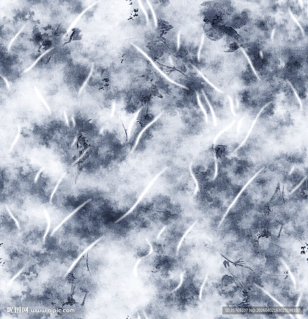 蓝白抽象纹理图案