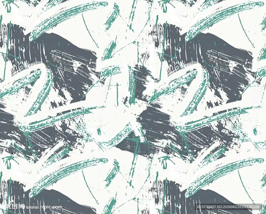 抽象水墨风几何图案纹理