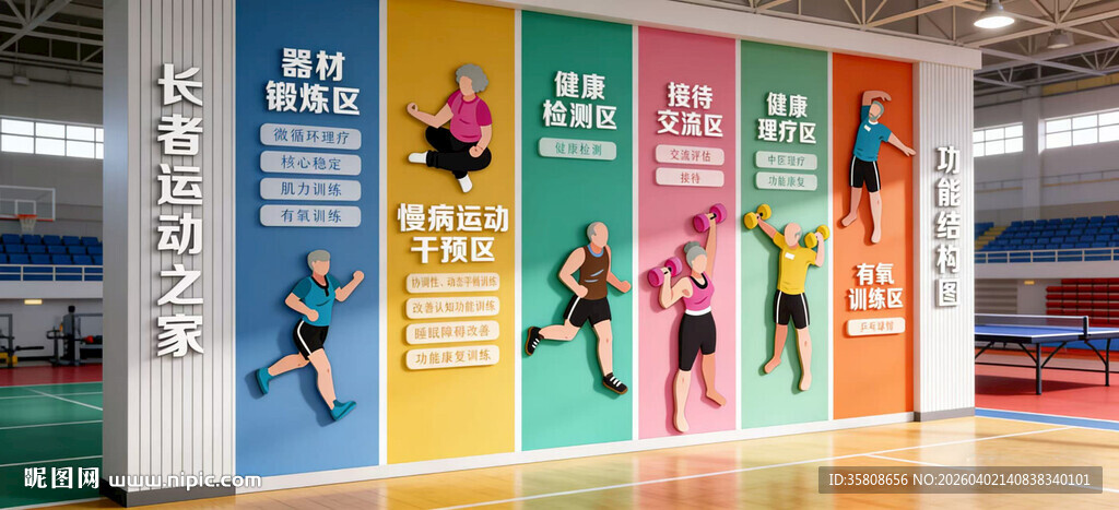 运动主题文化墙