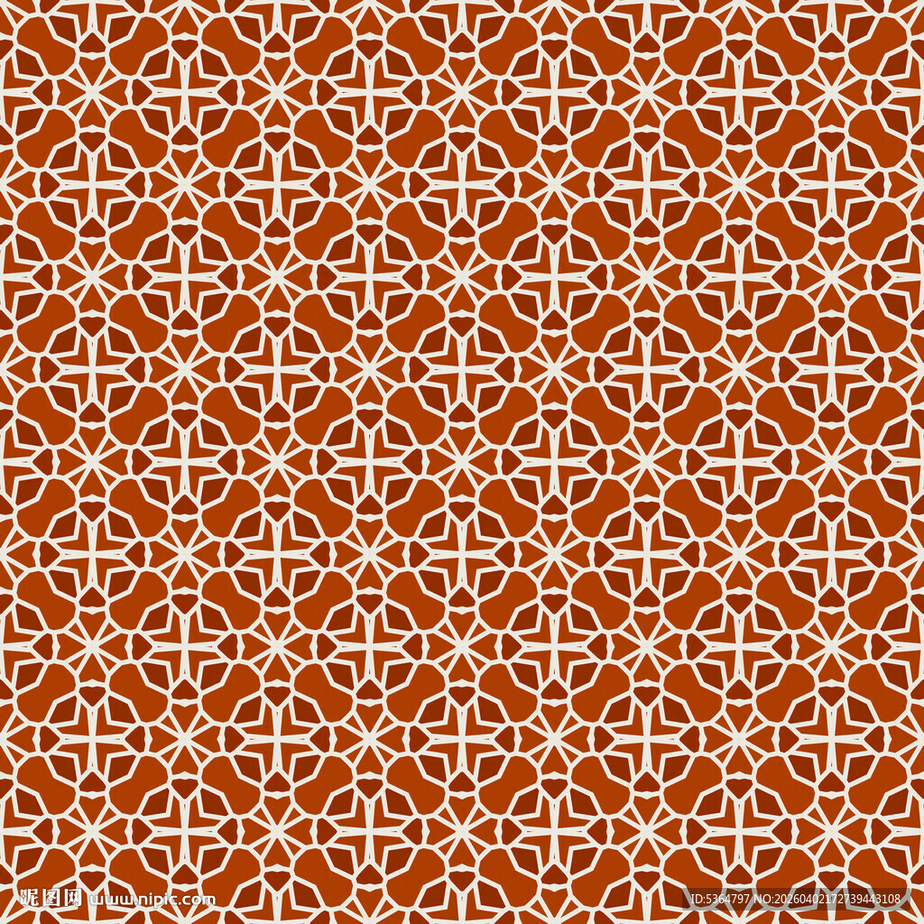橙色几何图案纹理背景