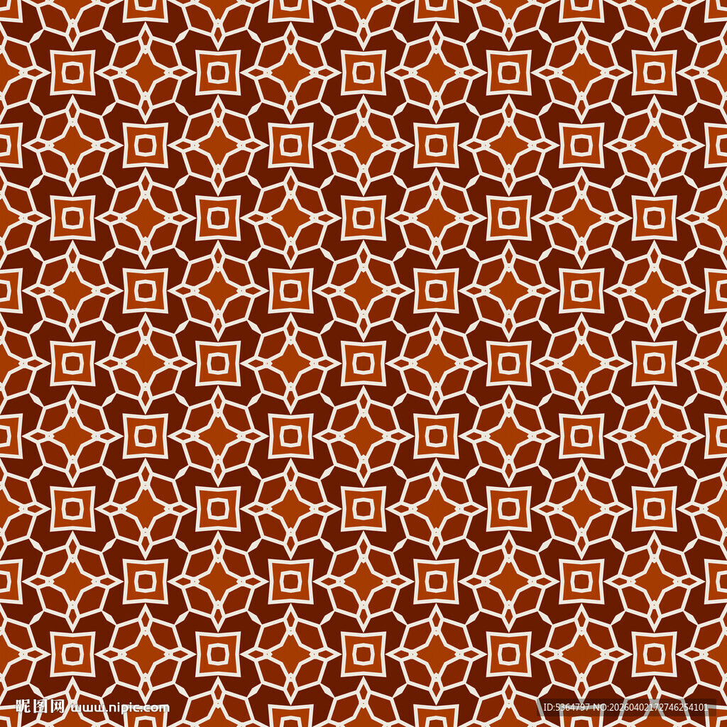 棕色调几何图案纹理背景
