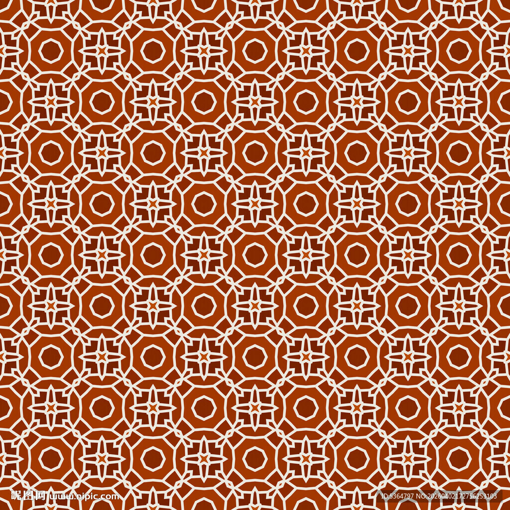 橙色几何图案纹理背景