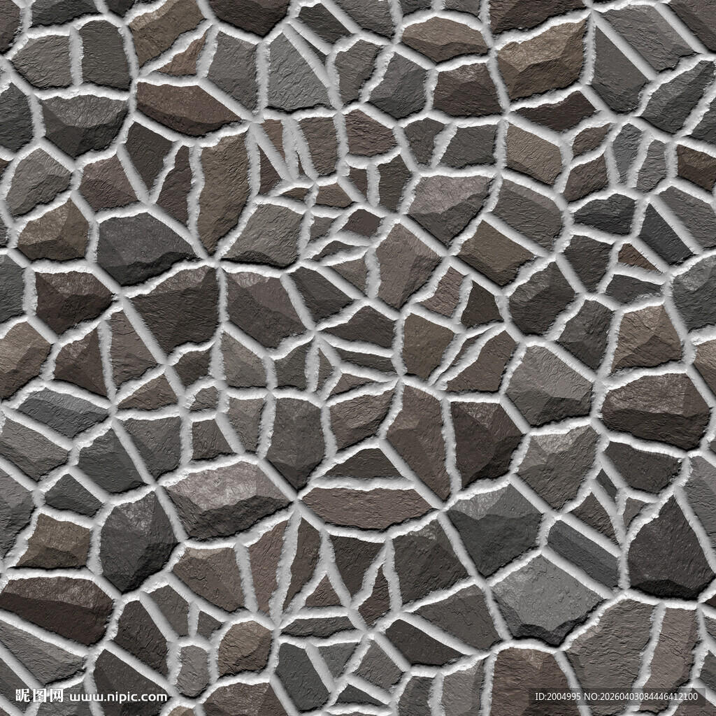 石头墙纹理地面图案