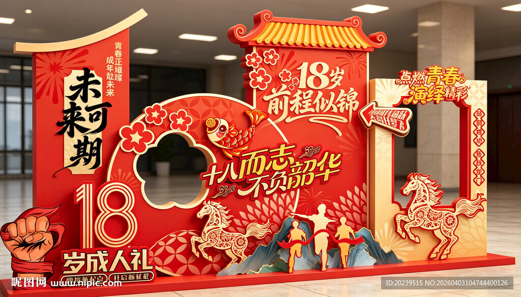 18岁成人礼美陈