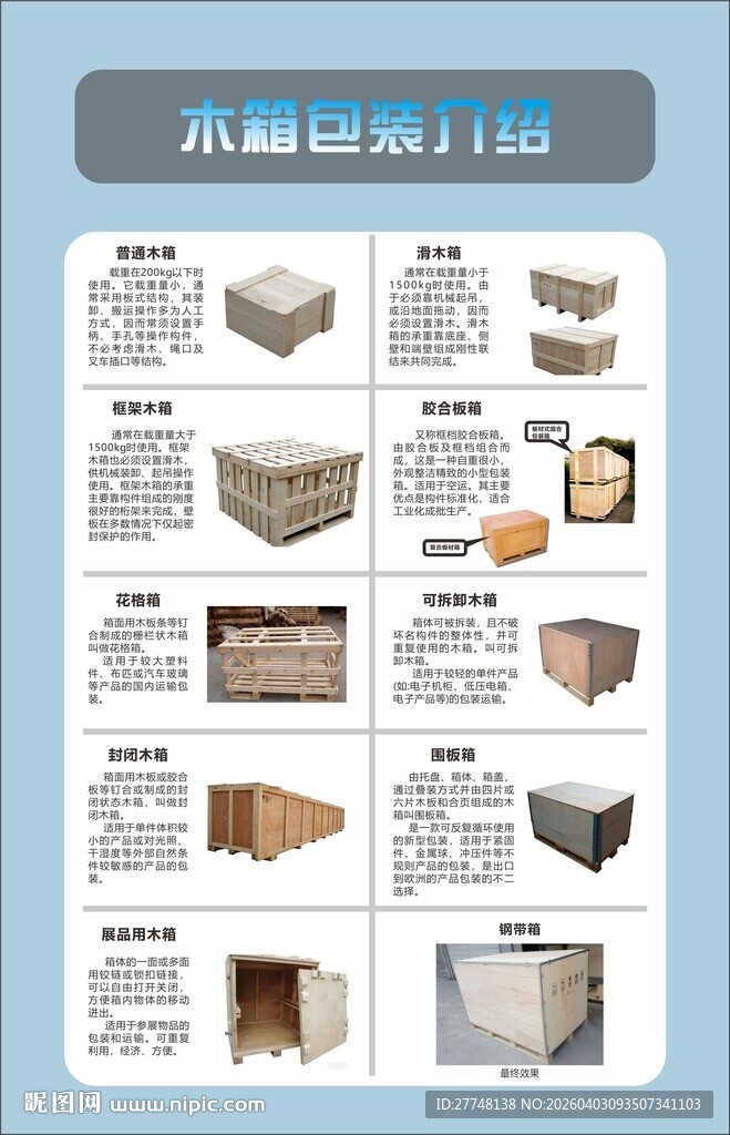 木箱包装介绍