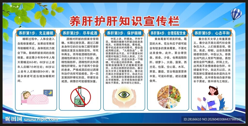 全国爱肝日宣传栏