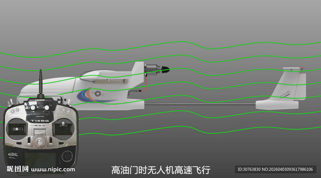 飞行调试遥控飞机模型及部件展示