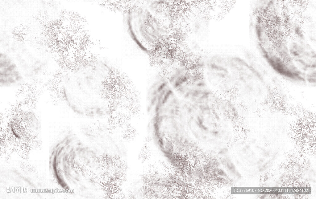 白色纹理圆形图案背景