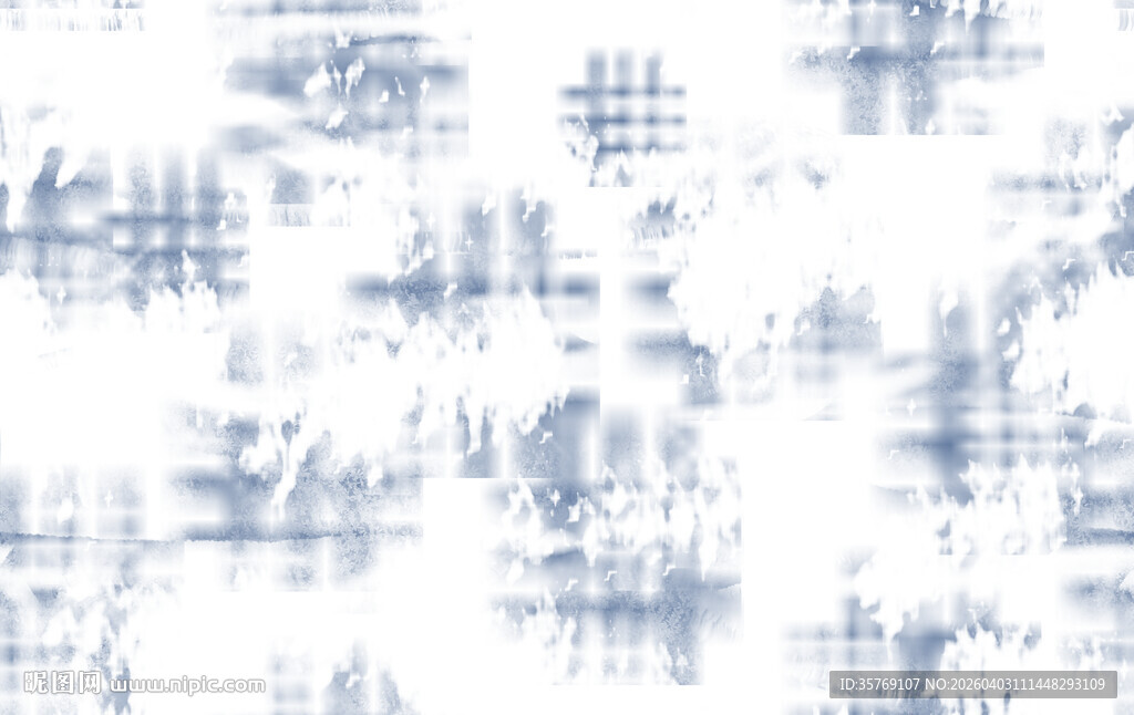 蓝白格纹抽象背景纹理