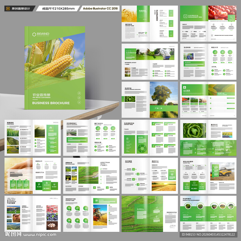 农产品画册