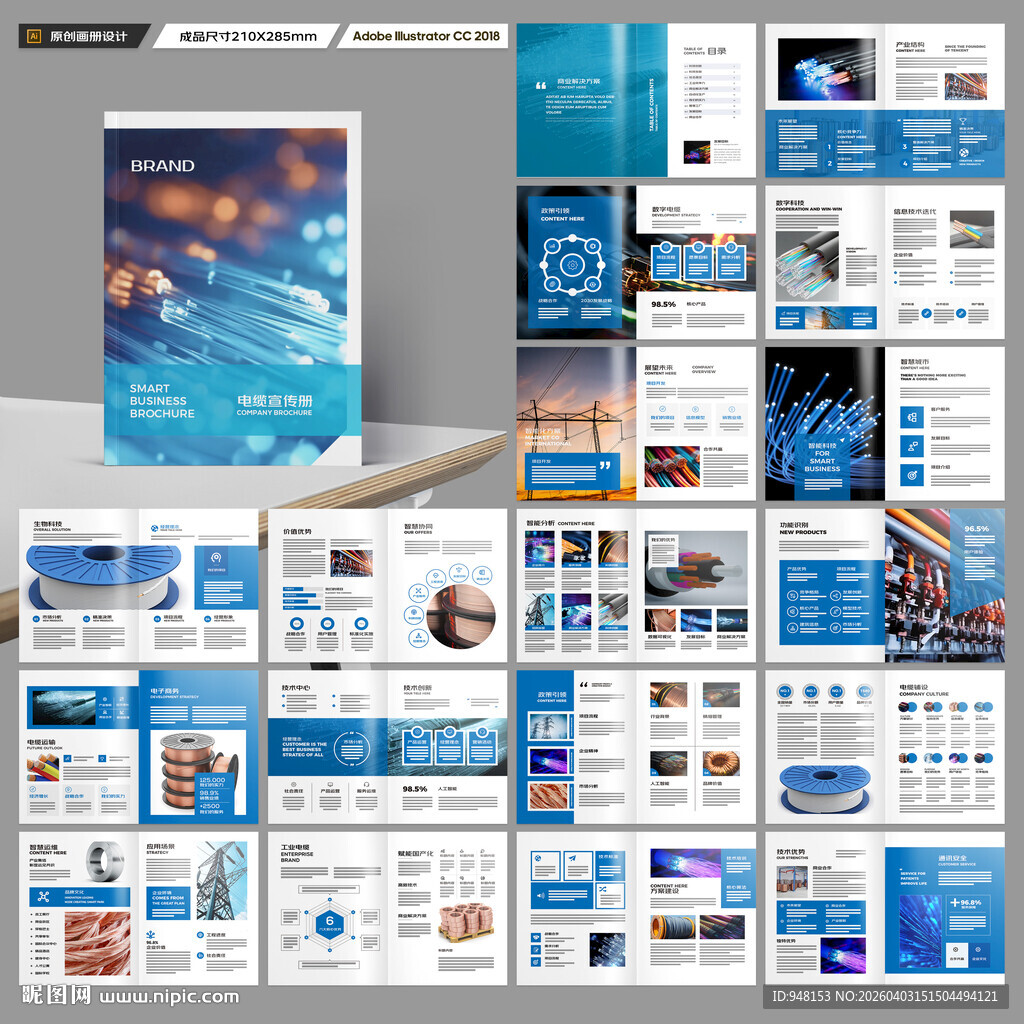 电缆画册设计