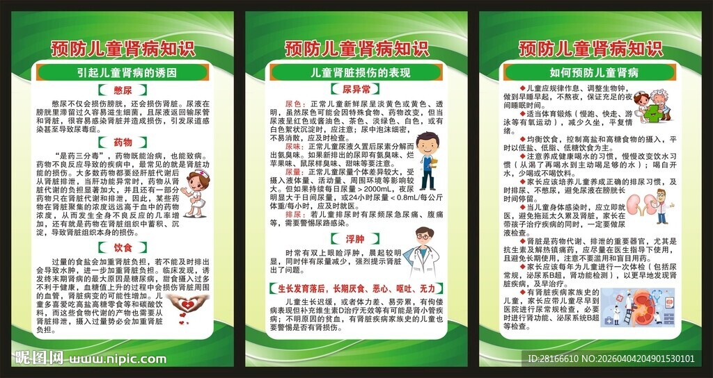 世界肾脏日展板