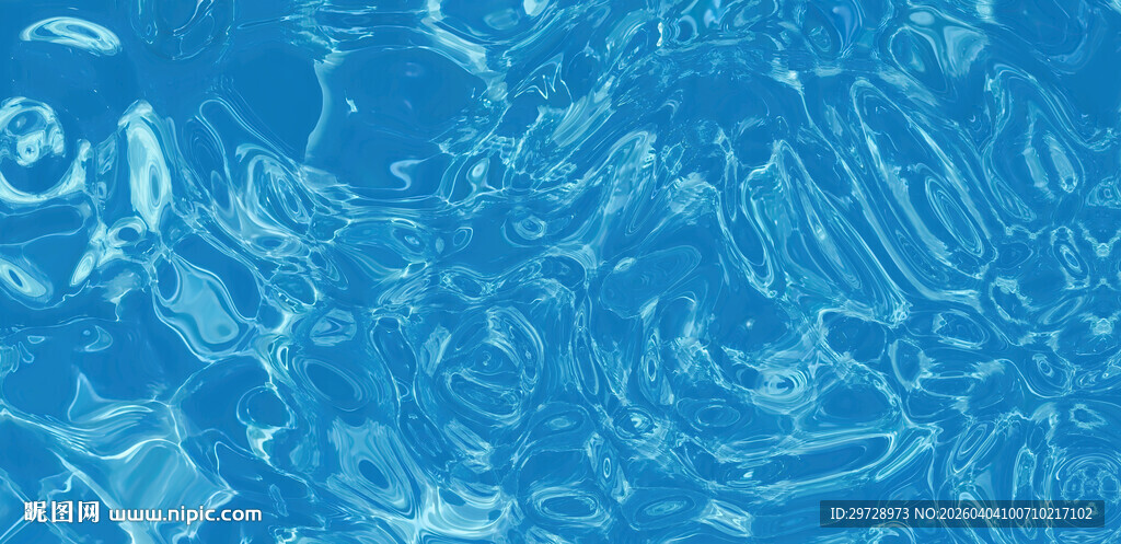 蓝色水波纹天花吊顶