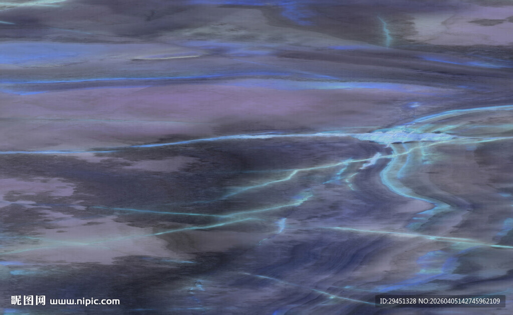 蓝色 轻奢简约石纹 新款大图 