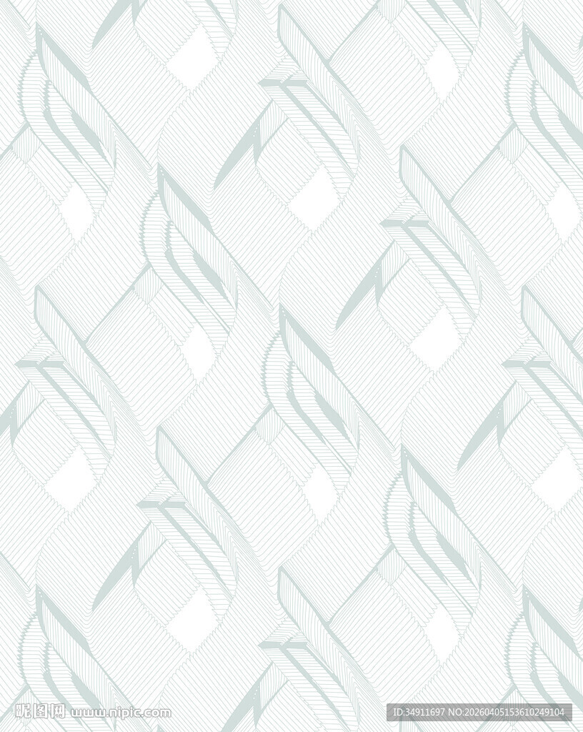 简约几何线条纹理图案