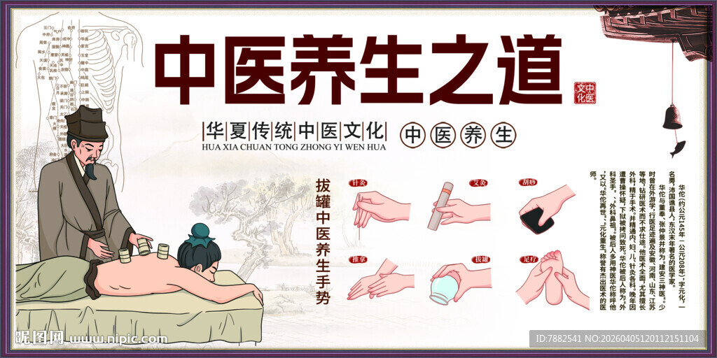 中医养生之道宣传