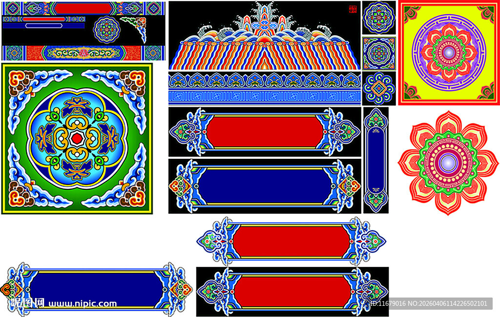 中国风古典装饰图案