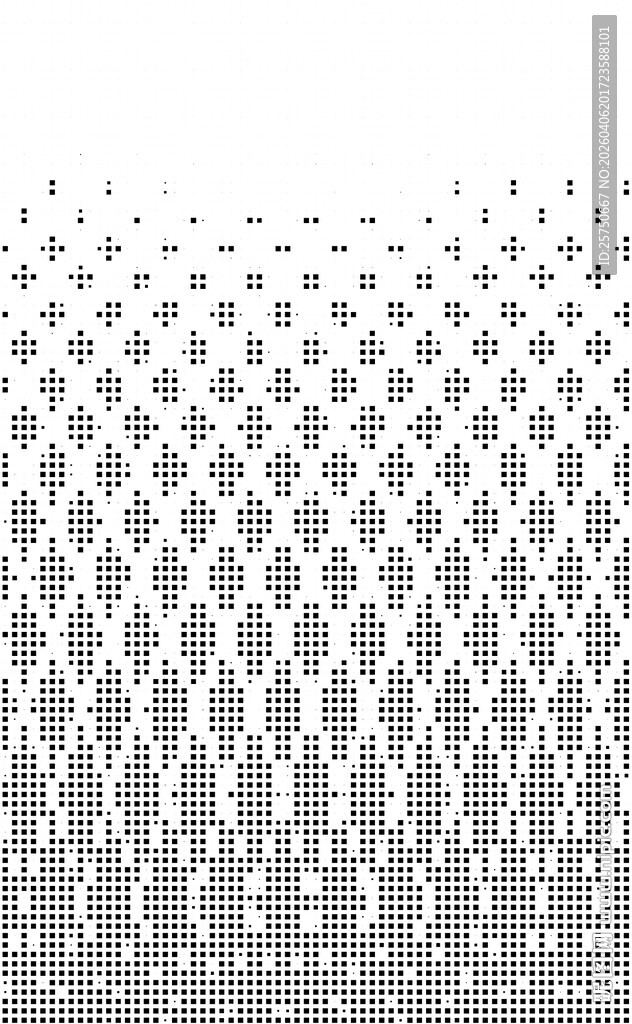 几何点状渐变纹理图案