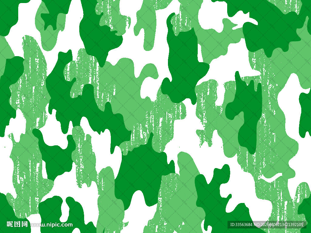 绿色迷彩图案背景纹理