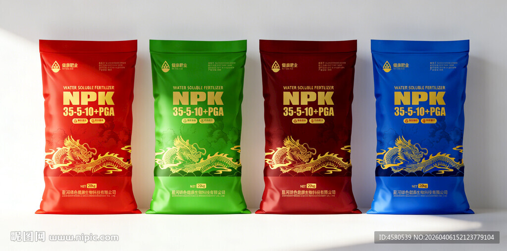 农资包装袋展示