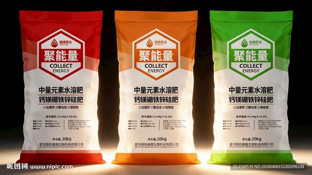 肥料袋子农资包装展示