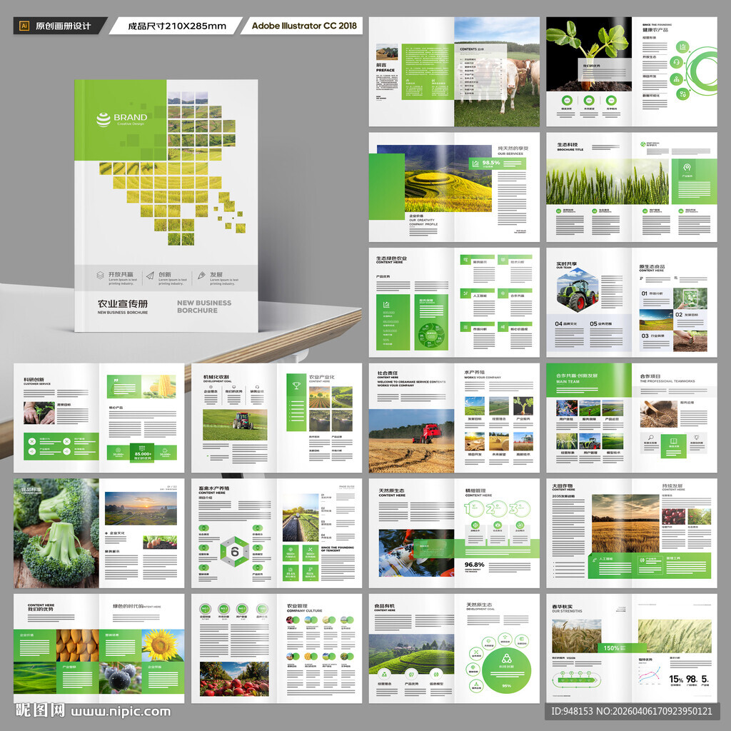 农业宣传册