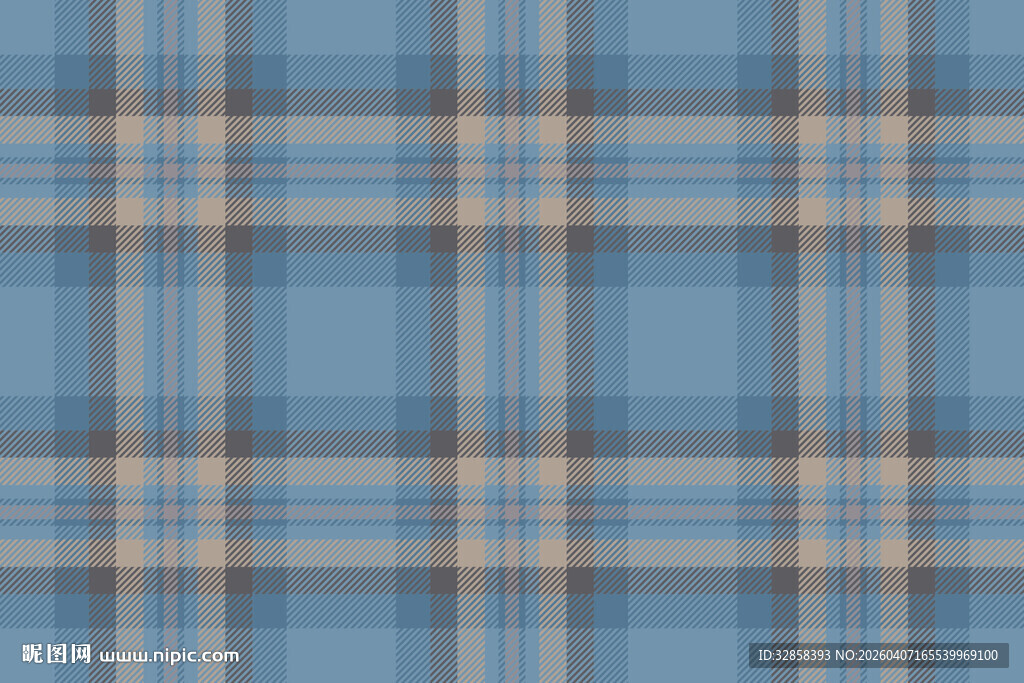 蓝色格子纹理图案