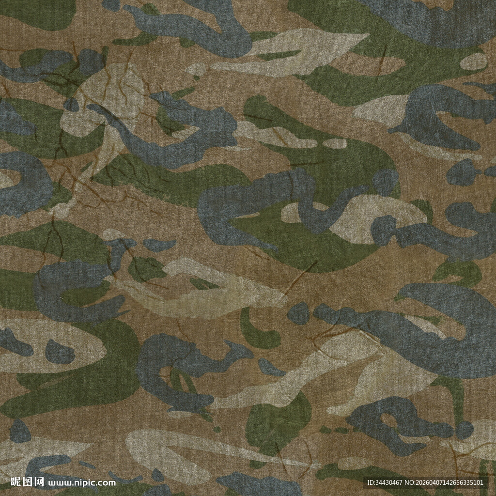 迷彩布料纹理