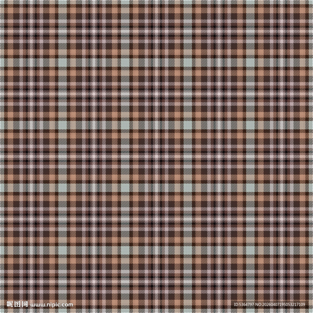 棕色格子纹理图案