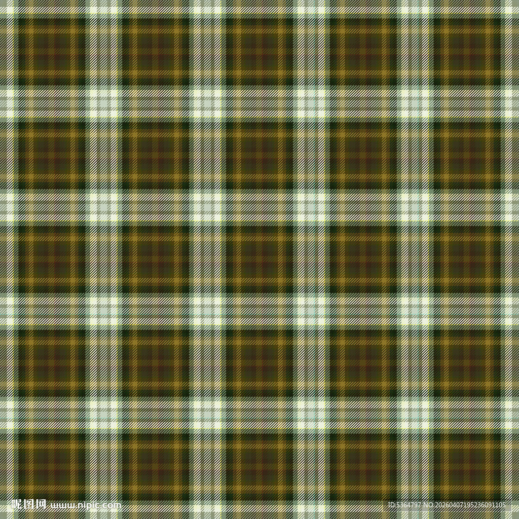 深绿格纹图案背景