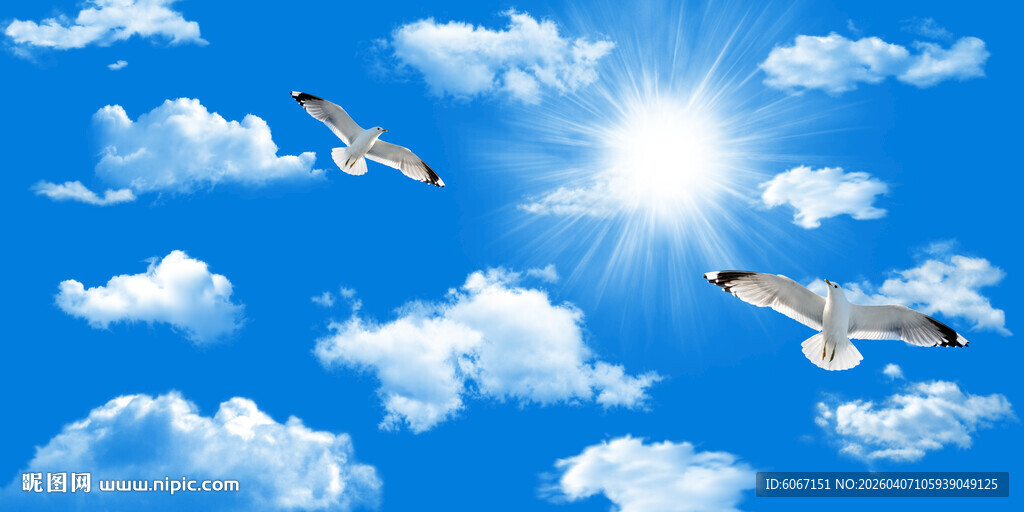 蓝天白云天花软膜吊顶