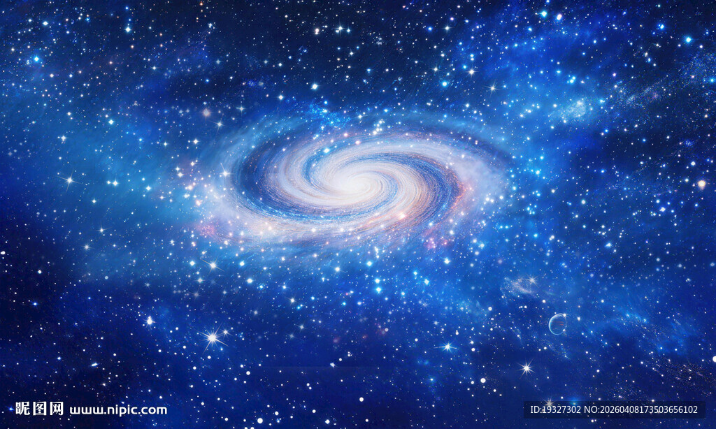 璀璨星空背景图