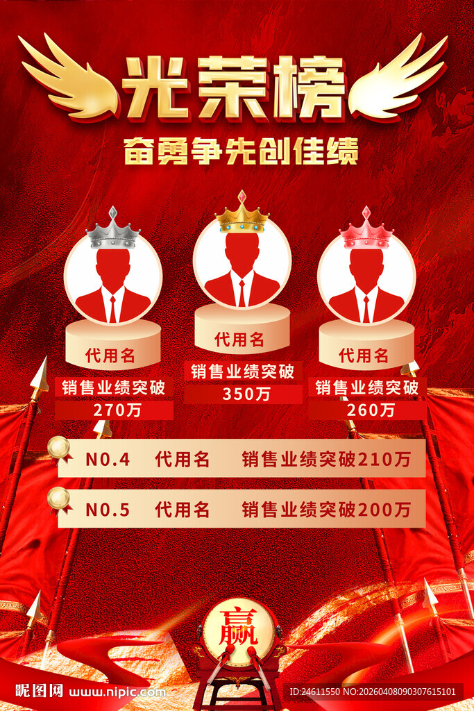 员工风采光荣榜展示