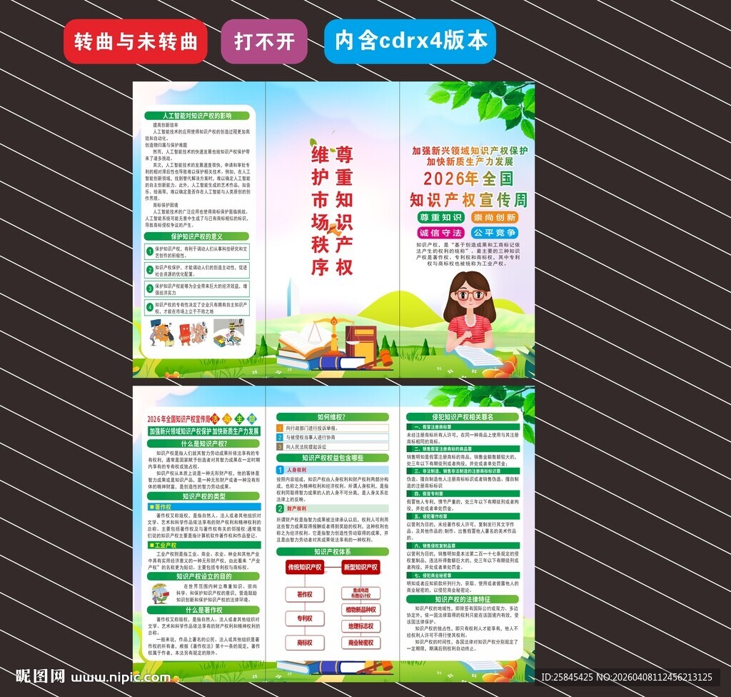 2026年世界知识产权日折页