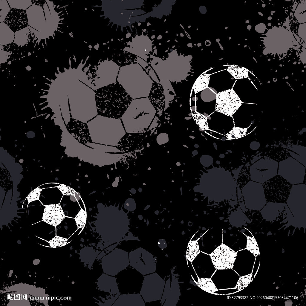 足球图案背景设计元素